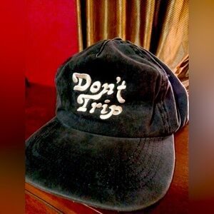 Don’t Trip Black Unisex Hat